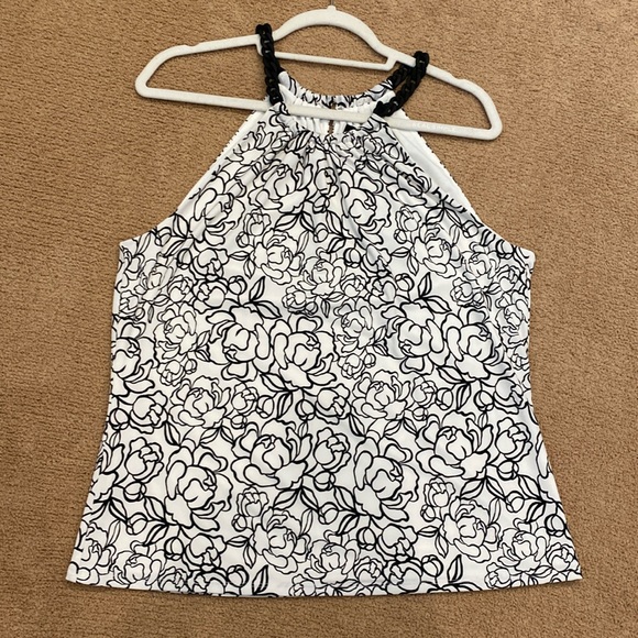 White House Black Market Chain Halter Top - Picture 5 of 9